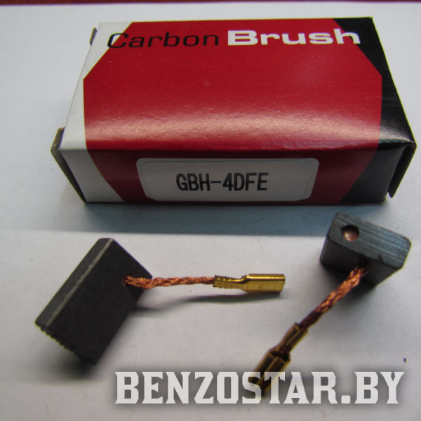 Щетки угольные BOSCH GBH-4DFE 5х11х17 (разъем мама, автоотключение) аналог 1.617.014.124