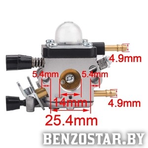 Карбюратор Stihl Zama C1Q-S68 в сборе. STL SH55 SH85 ZAMA C1Q-S68 Используется в воздуходувках Stihl BG 55, BG 65, BG 85, SH 55, SH 85 (1)