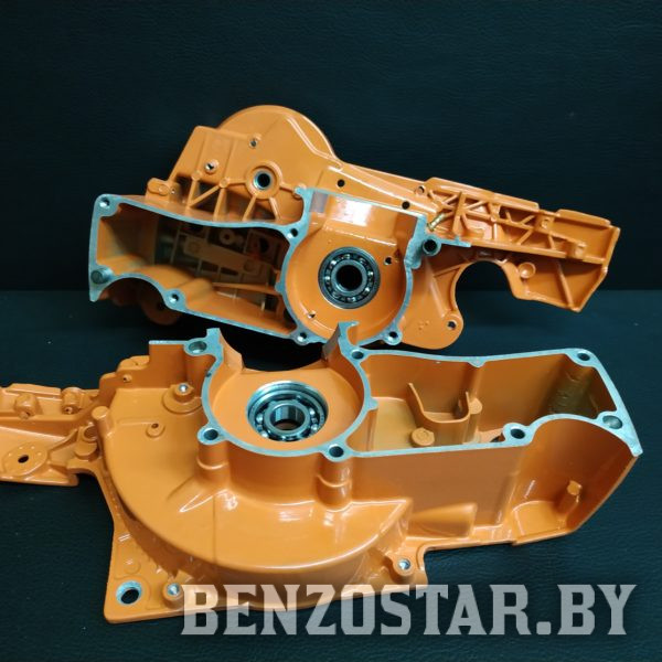 Картер (корпус) двигателя для бензопилы Хускварна ( Husqvarna 362 , 365 , 371 , 372 , 375 ) + ПОДШИПНИКИ + САЛЬНИКИ + ПРОКЛАДКА