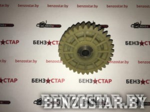 Шестерня пластиковая для элпил Хоумлайт, Альпина, Китай и др.(d-10, D74, 33шлиц. с лев.наклоном) 010239c