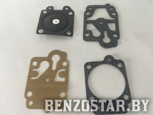 Ремкомплект карбюратора для триммера (Craftop, Demon, ECO, Evrotec,Garden Line, Good luck, Lider, Matrix, Nikkey, Prorab, Stern, Sturm, Unistar, Skiper, Shtenli, Рысь, Нева) CG 260 330